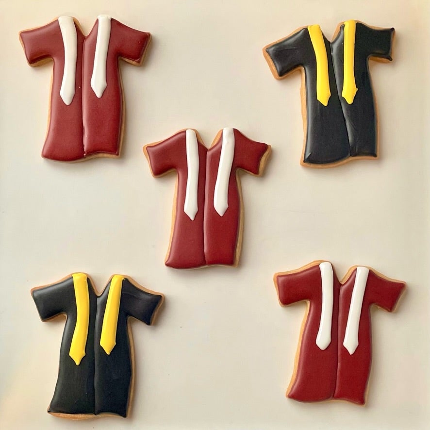 Graduation Gown Decorated Sugar Cookies (Pre-Order One Dozen)