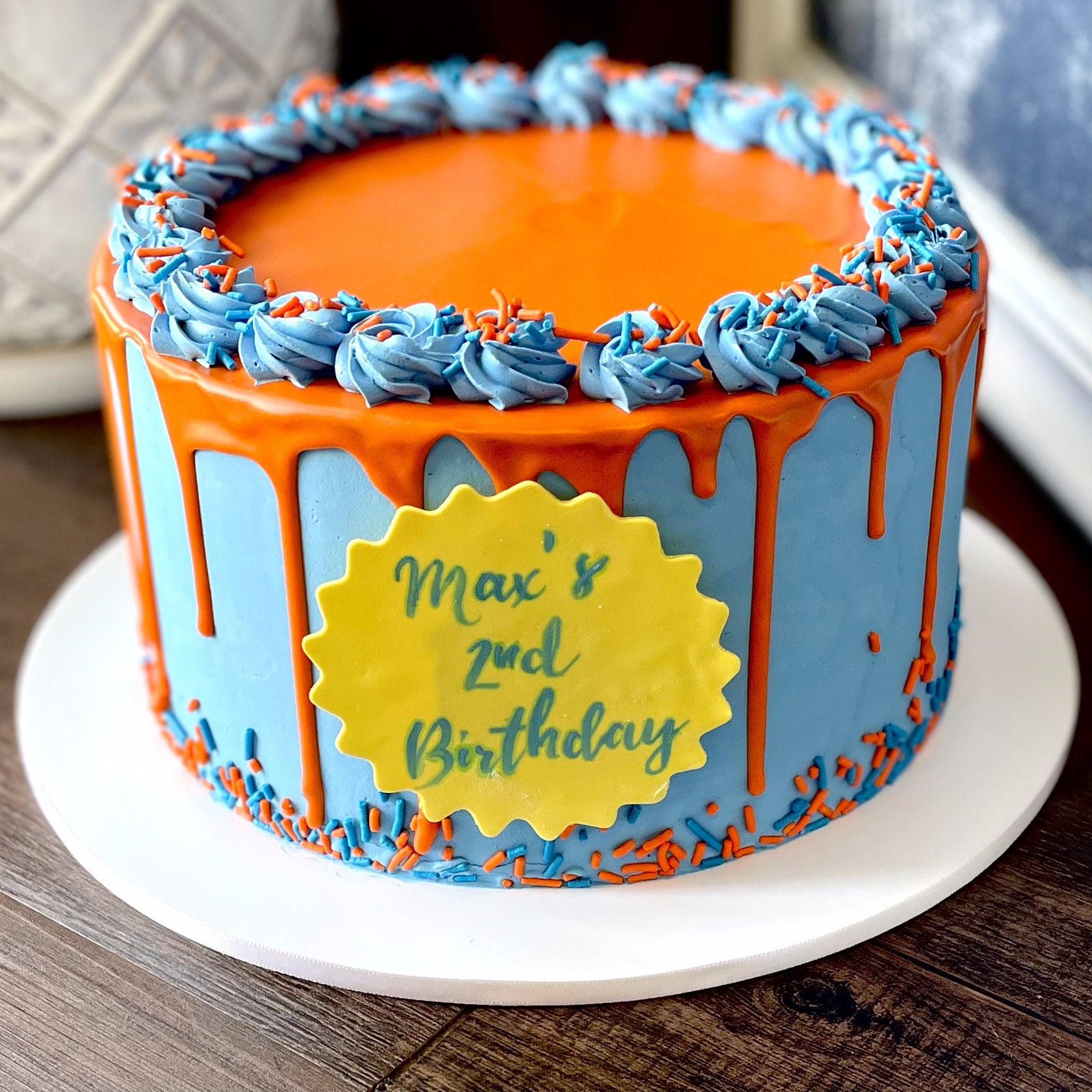 Build-Your-Own Cake with Chocolate Drip | Double Batch Bakery