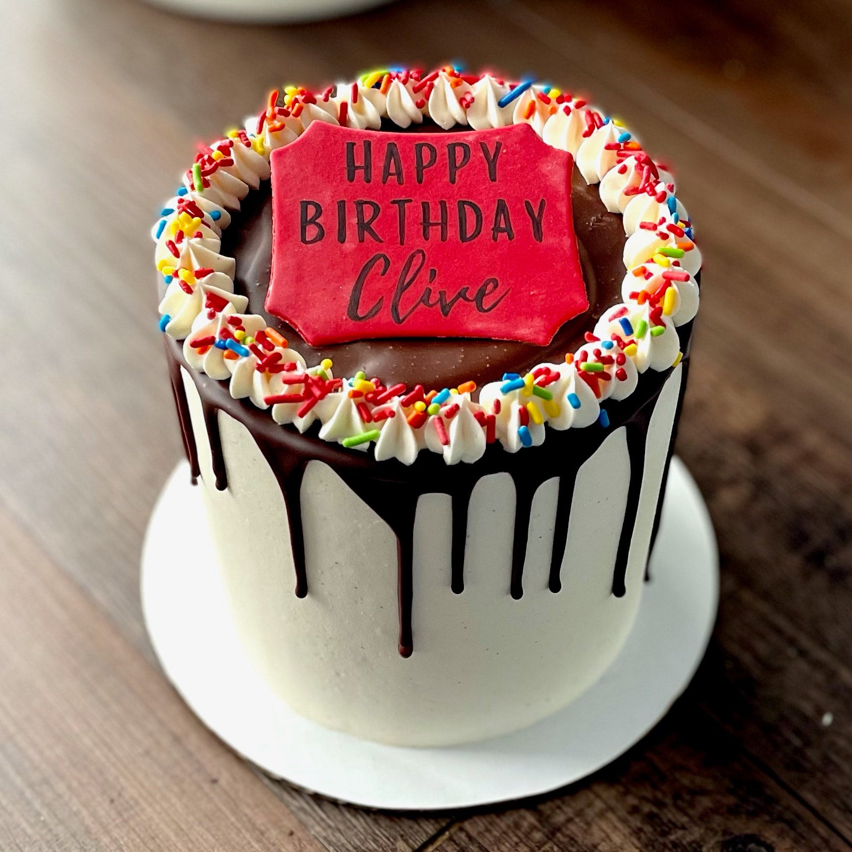 Build-Your-Own Cake with Chocolate Drip | Double Batch Bakery | Online ...